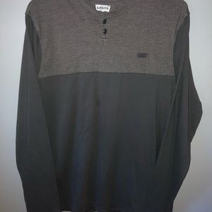 Men’s Levi Strauss & Co. Long Sleeve Henley Shirt